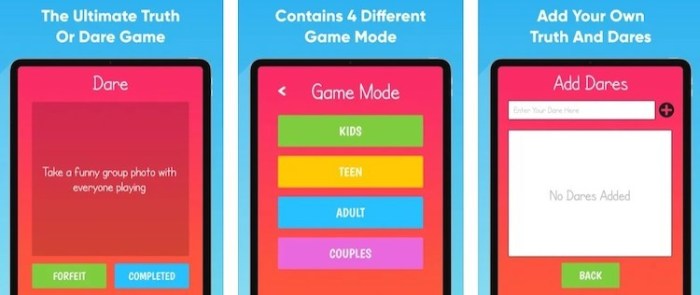16 mejores aplicaciones de verdad o desafío para Android e iOS 42 Juego de fiesta de verdad o atrevimiento