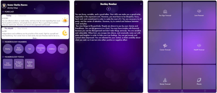 Las 18 mejores aplicaciones de numerología para Android e iOS 70 Numerología y Astrología