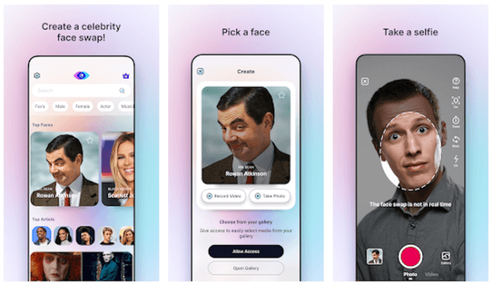 Las 15 mejores aplicaciones de intercambio de rostros para Android e iOS 50 impresiones