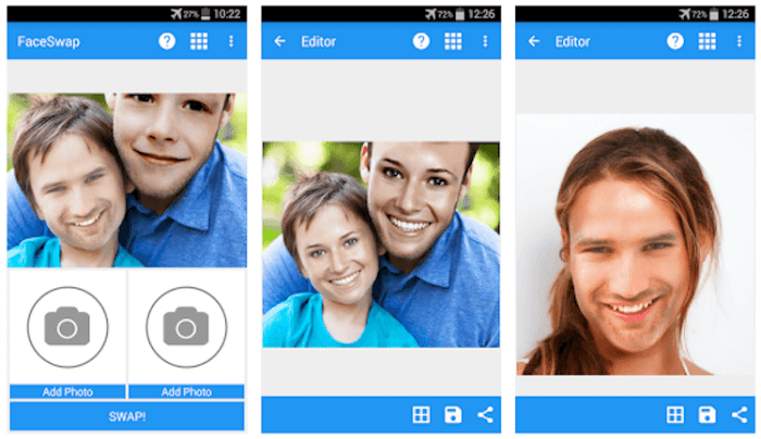 Las 15 mejores aplicaciones de intercambio de rostros para Android e iOS 56 Cambio de cara por VysionApps