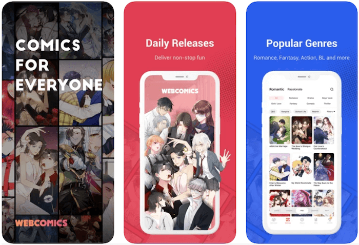 Las 13 mejores aplicaciones como Wattpad para Android e iOS 46 webcomics