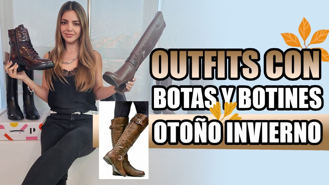 como vestir con botas