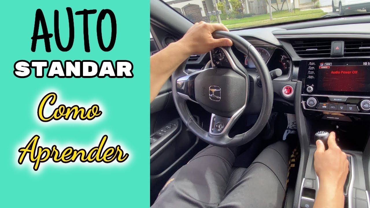 como manejar un carro estandar